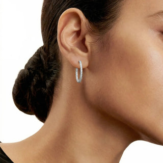 14K Gold Plated Small Hoop Earrings for Women, 925 Sterling Silver CZ Huggie Hoop Earrings, Hypoallergenic Lightweight Minimalist Jewelry for Sensitive Ears, Sparkly round Cut Cubic Zirconia Earrings for Everyday Wear, Work, Party, Travel & Gift for Her